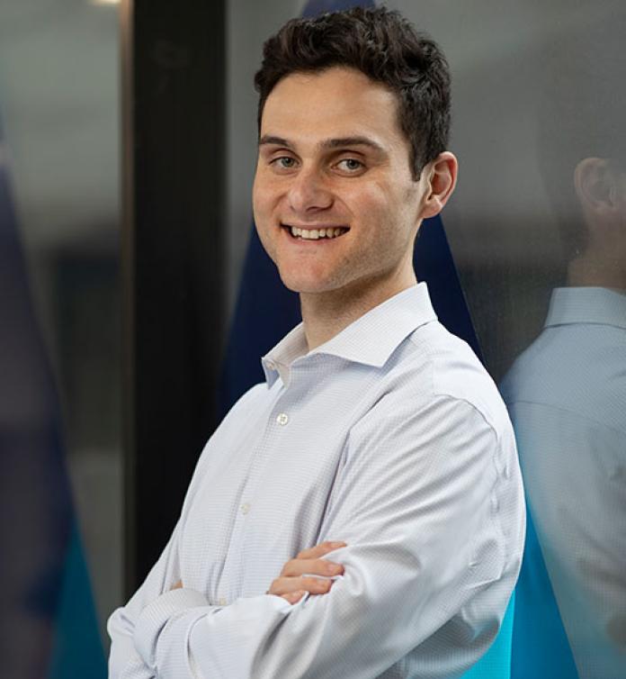A photo of Conor Gruber, MD, PhD.